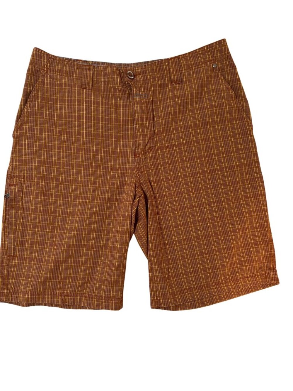 Men's Columbia plaid shorts size 36 outdoor cotton